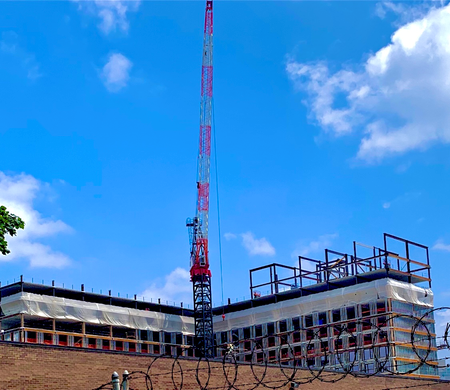 Fireproofing hospital Lehigh University